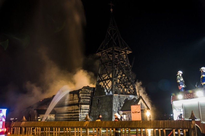 Pożar kościoła w Libuszy. Świątynia została podpalona?
