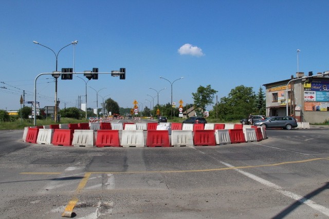 Tymczasowe rondo będzie zbyt małe dla tirów