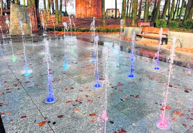 Podświetlana fontanna w Parku Króla Eryka w Darłowie będzie uruchomiona na wiosnę