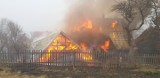 Zawoja. Spłonęły dwa drewniane domki dla turystów [ZDJĘCIA, FILM]
