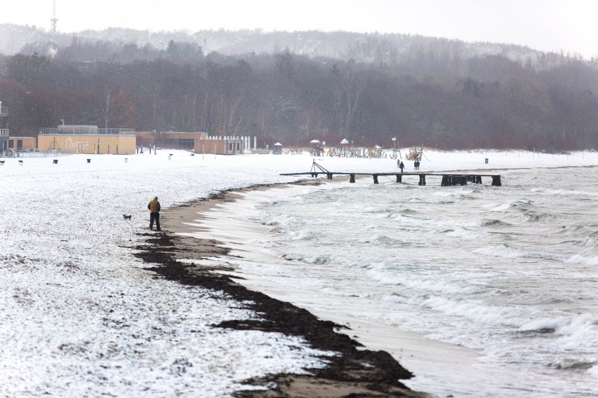 Sopot w zimowej scenerii