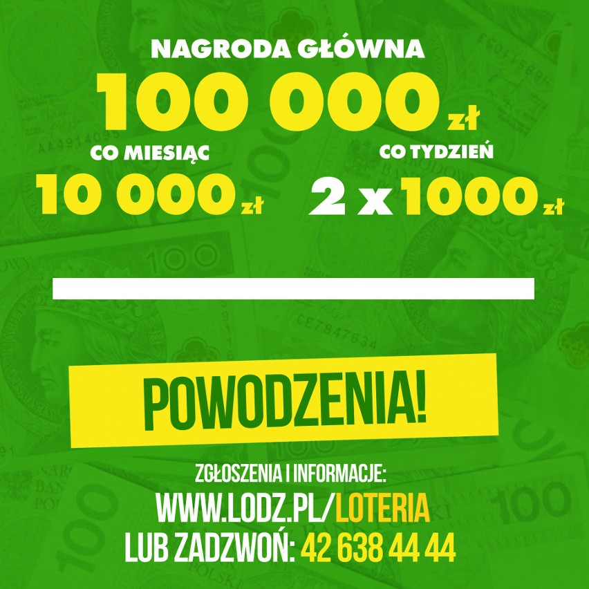 Wypełnij PIT w Łodzi, zgłoś się do loterii i wygraj nagrodę główną 100 tysięcy złotych