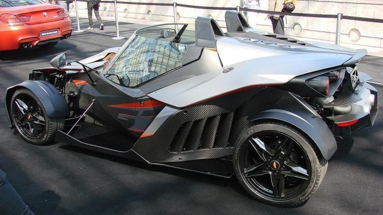 KTM X-Bow  - jedna z atrakcji lipskich targów...