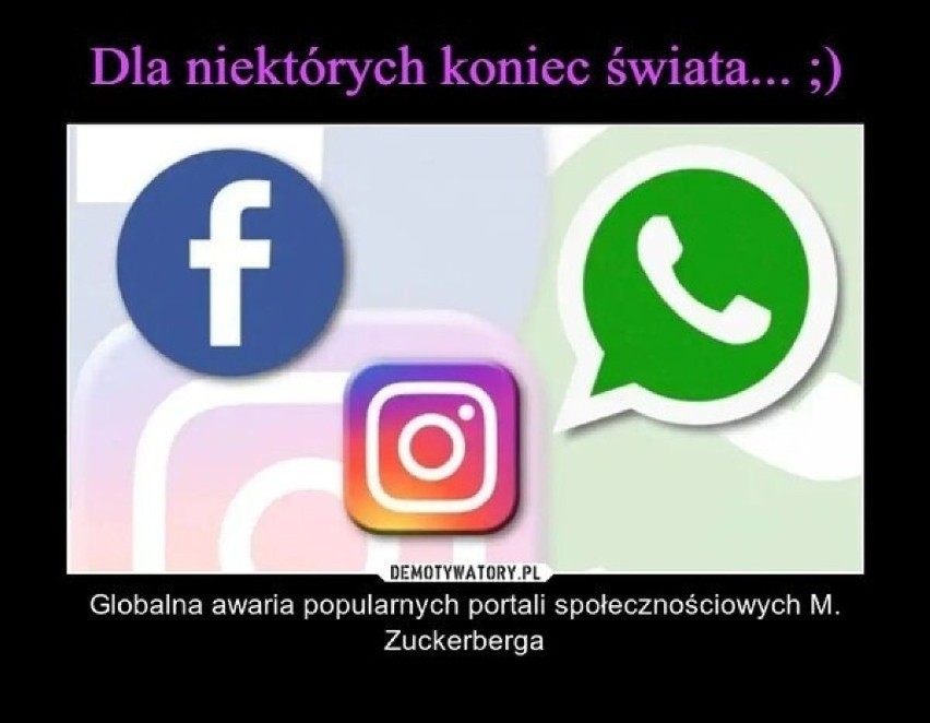 Memy po awarii Facebooka. Internauci w rozpaczy po awarii...