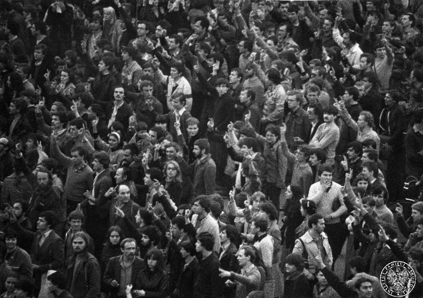 Protesty opozycji antykomunistycznej w dniu 13 maja 1982...