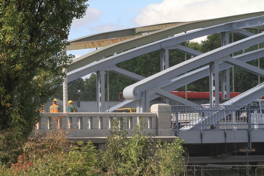 Opóźniony remont mostu Jagiellońskiego na finiszu (ZOBACZ)