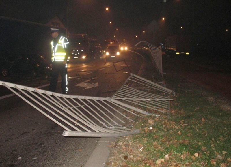 Wypadek w Raczkach. Kobieta nie zyje