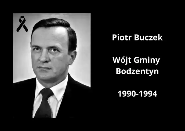 Zmarł Piotr Buczek - były wójt gminy Bodzentyn. Miał 78 lat.