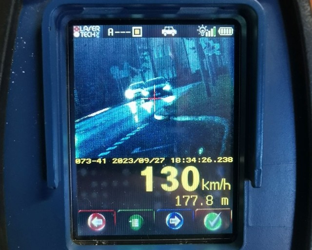 - Zatrzymany w środę kierowca mercedesa jechał o 80 km/h szybciej niż jest to dopuszczalne – mówi rzecznik Komendy Miejskiej Policji w Grudziądzu asp. Łukasz Kowalczyk.