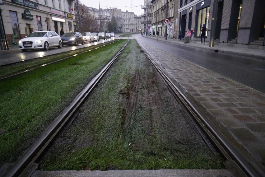 Zielone torowisko zostało udostępnione wraz z całą ulicą w...