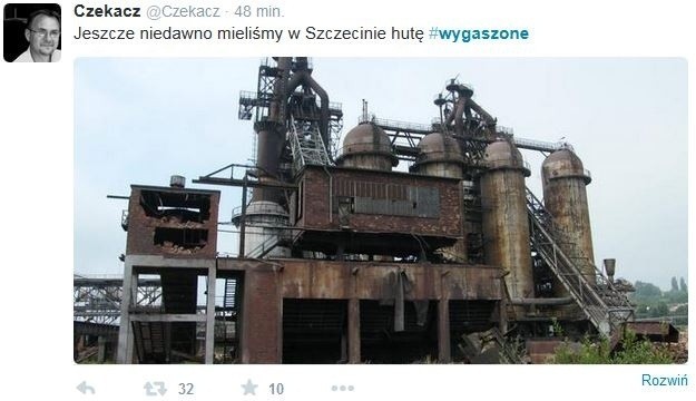 HIT na Twitterze, czyli #Wygaszone. Nie tylko kopalnie, ale fabryki, huty, zakłady pracy [ZDJĘCIA]