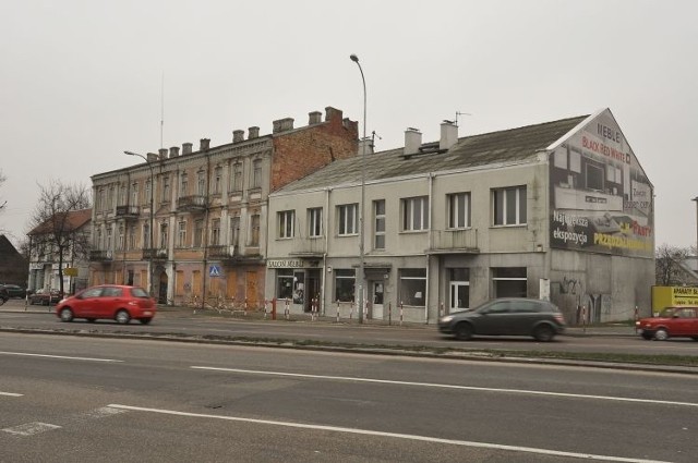 Te budynki zostaną wiosną rozebrane. Tędy zostanie poprowadzona lekko wyprostowana w ramach modernizacji al. Piłsudskiego.