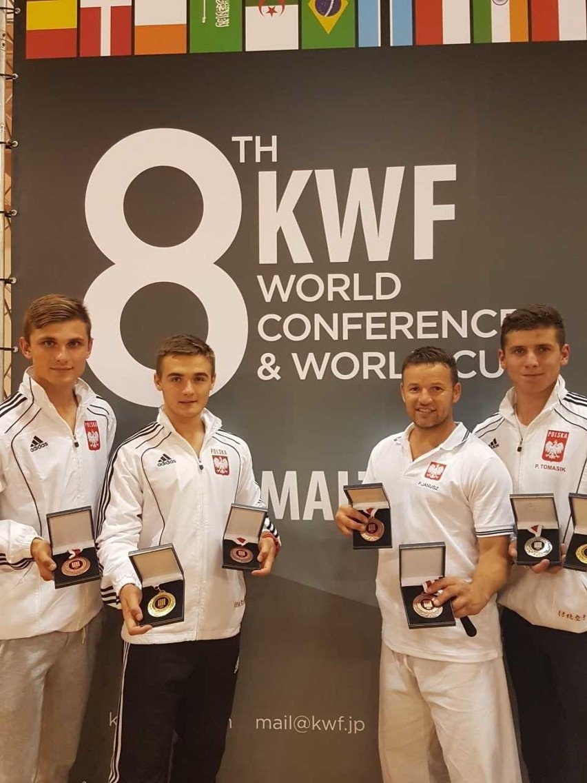 Cztery medale karateków AKT Niepołomice-Kraków na Malcie