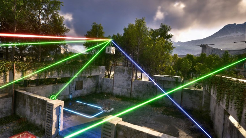 Świetlne lasery ponownie są podstawą większości zagadek...