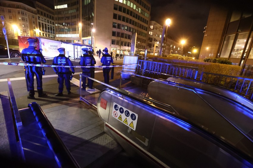 Atak nożownika w metrze w Brukseli. Trzy osoby zostały ranne