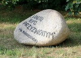 Radnemu PiS nie podoba się głaz Bartoszewskiego na Jasnych Błoniach w Szczecinie
