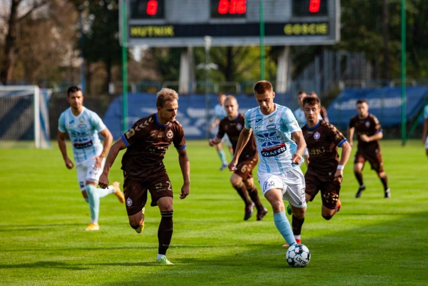 15.09.2021, Kraków: mecz II ligi Hutnik - Garbarnia