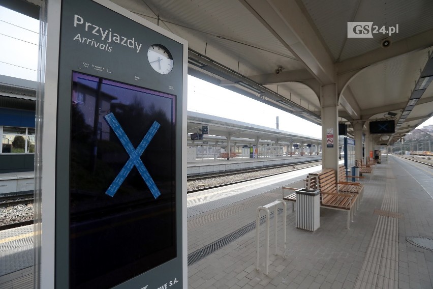 Dworzec PKP Szczecin Główny na finiszu. Wszystkie perony dostępne dla pasażerów. Zobacz zdjęcia