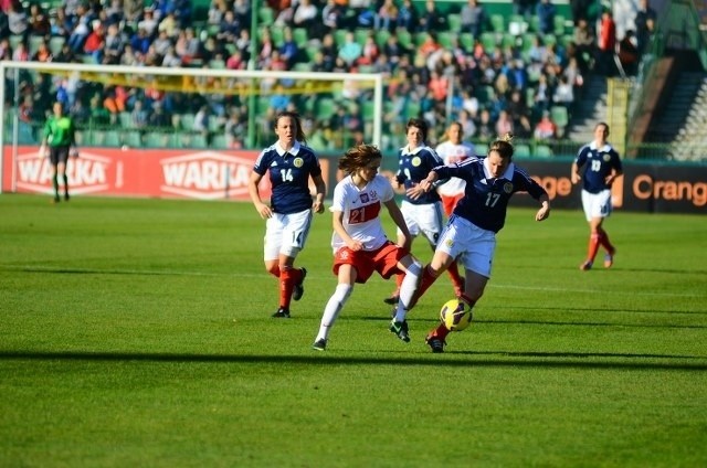 Reprezentacja Polski kobiet przegrała ze Szkocją 0:4 w...