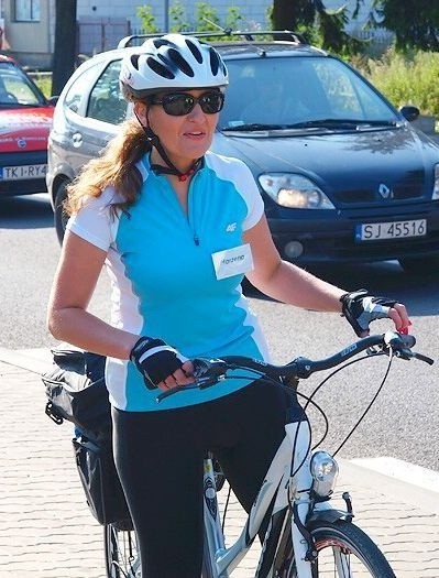   Po raz kolejny na rowerową pielgrzymkę pojechała posłanka Marzena Okła &#8211; Drewnowicz. Tym razem zorganizowała swoją grupę.