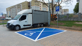 Parking przy cerkwi św. Jerzego w Białymstoku