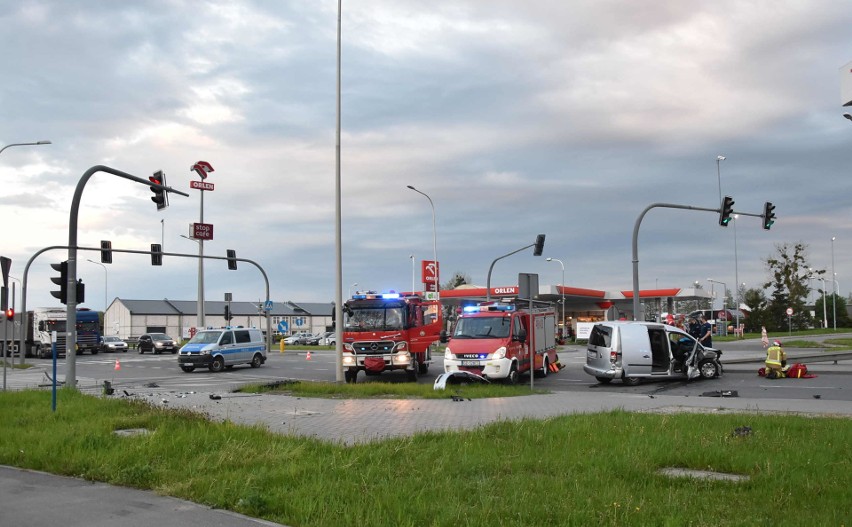 Wypadek w Malborku w czwartek, 30.05.2021 r.! Są ranni