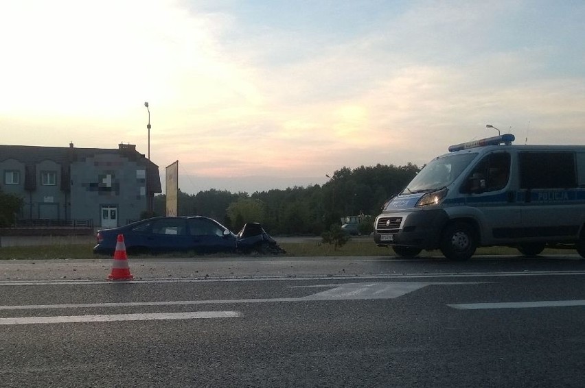 Wypadek w Skorzowie