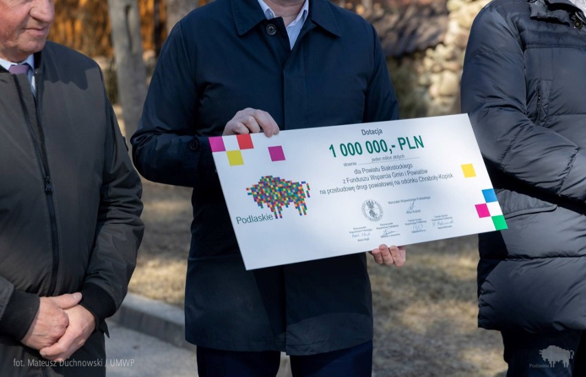 Dofinansowanie z FWGiP. Milion złotych na budowę drogi powiatowej Kopisk - Chraboły