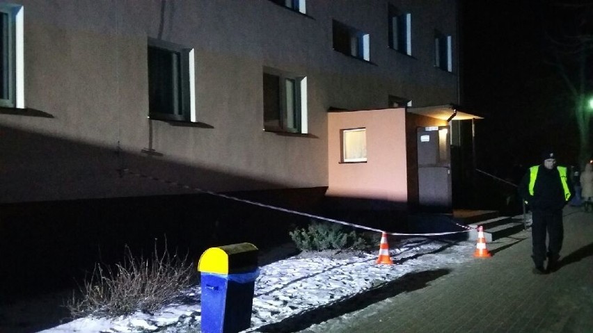 Nocna ewakuacja mieszkańców w Kazimierzy Wielkiej. Przez trutkę na szczury