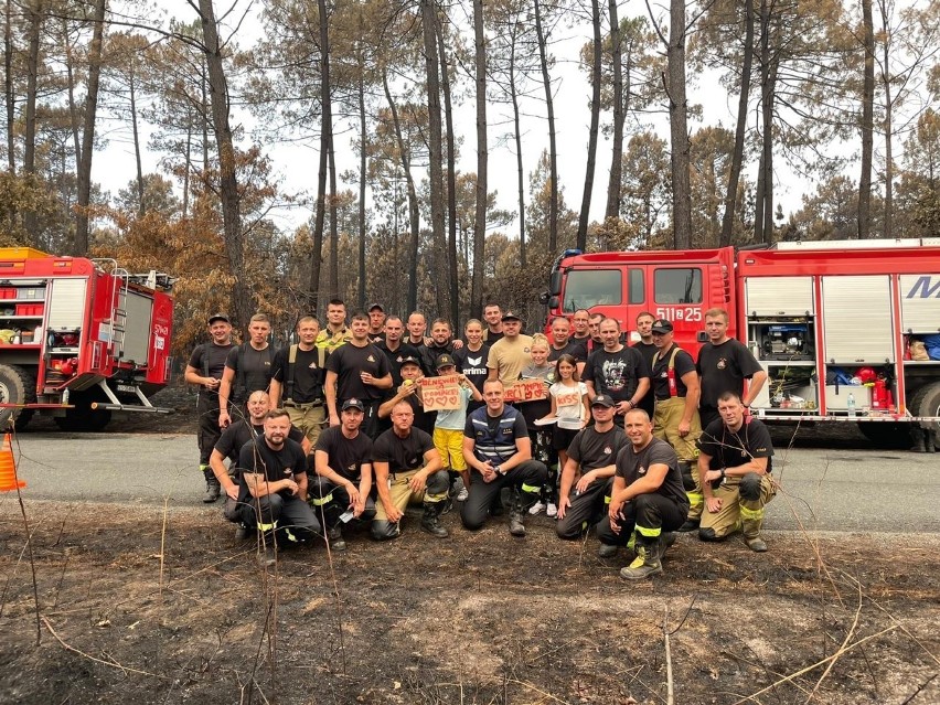 Świdwińscy strażacy wrócili z Francji, gdzie pomagali gasić wielkie pożary lasów [ZDJĘCIA]