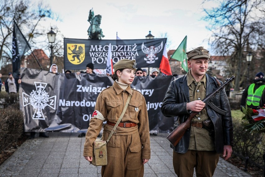 Marsz Żołnierzy Wyklętych przeszedł ulicami Gdańska