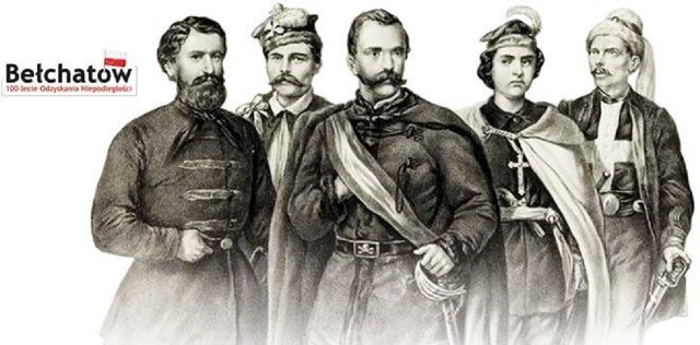 3 lipca 1863 major Aleksander Lüttich, naczelnik wojenny pow. wieluńskiego, na czele liczącego 60 konnych oddziału powstańców styczniowych rozbił  w Kaszewicach (pow. bełchatowski) oddział Rosjan.