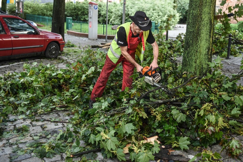 Potężna burza przeszła przez Wielkopolskę