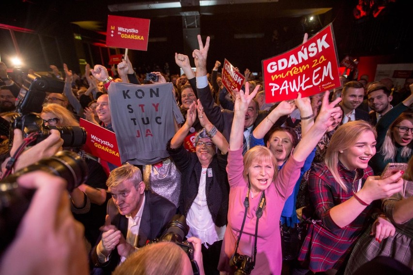 04.11.2018 gdansk. ii tura wyborow samorzadowych. sztbab...