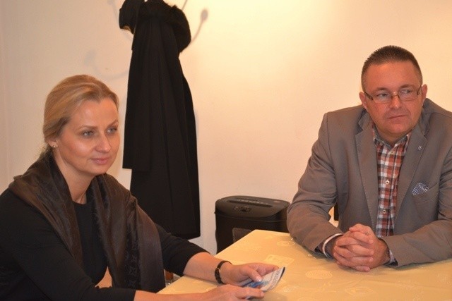 Minister Dorota Pyć, odpowiedzialna za gospodarkę morską z wizytą w Słupsku