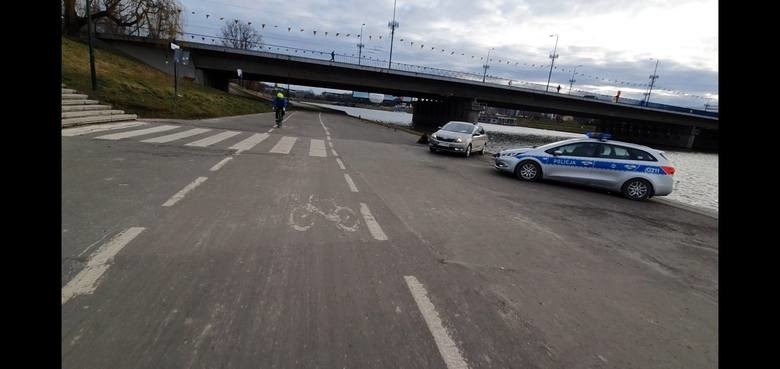 Kraków. Tragiczny finał poszukiwań zaginionego mężczyzny z Częstochowy. Jego ciało wyłowiono z Wisły