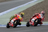 Rossi i Hayden testują nowe Ducati