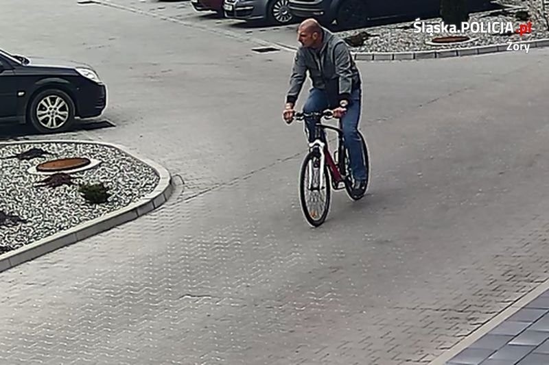 Złodziej ukradł rower w Żorach, w biały dzień. Może...