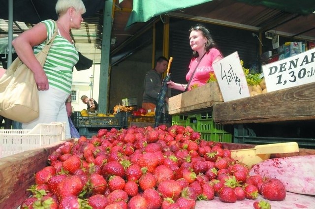 Wczoraj, w Bydgoszczy, za kilogram tych owoców trzeba było zapłacić 4-8 zł