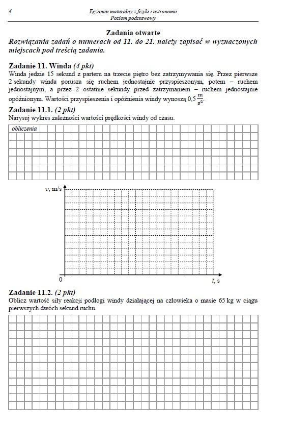 Matura 2014: Fizyka [ODPOWIEDZI, ARKUSZE] - podstawa i...