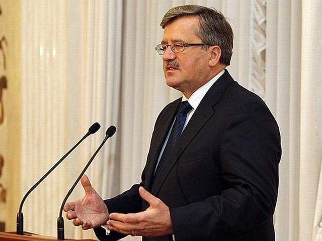 Prezydent Bronisław Komorowski był w Michałowie w połowie września.