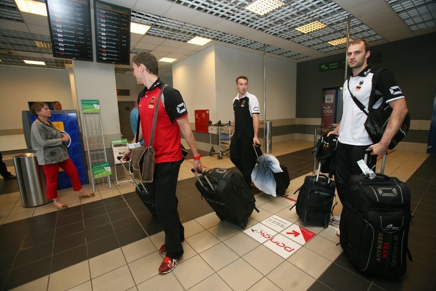 FIVB Mistrzostwa Świata w siatkówce 2014: Niemcy i Finowie już w Katowicach [ZDJĘCIA]