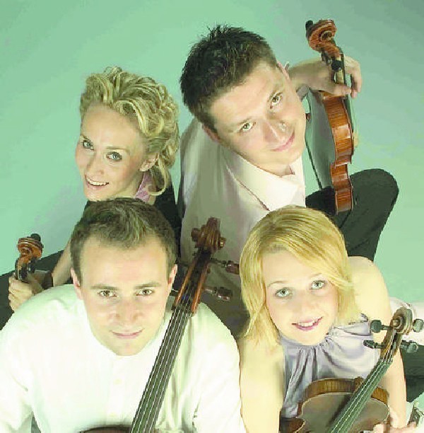 Royal String Quartet zagra w poniedziałek o 19 w auli AM  przy ul. Staszica. Wykona II Kwartet Smyczkowy Karola  Szymanowskiego