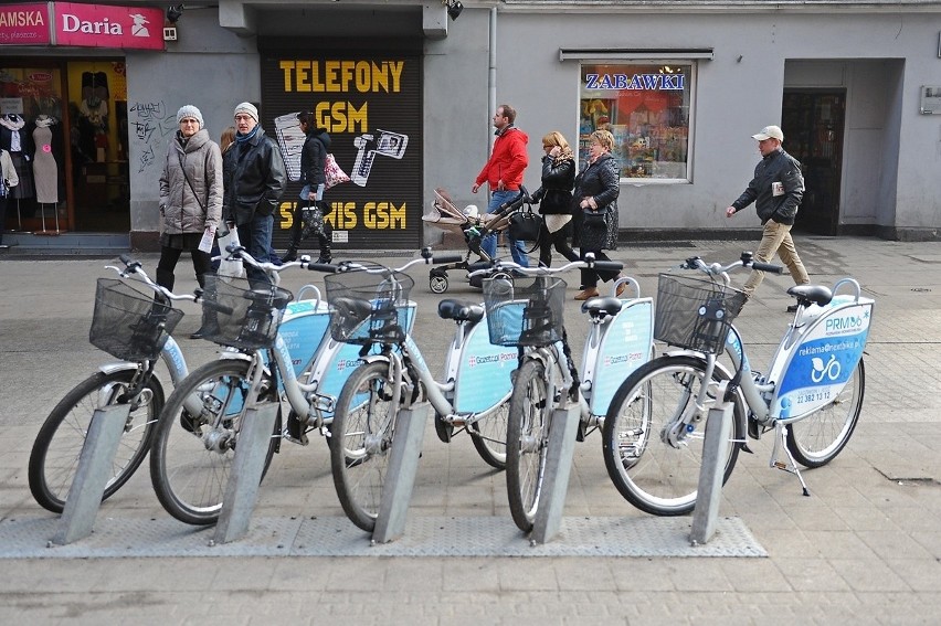 Wypożyczalnie rowerów miejskich otworzą dwa miesiące później