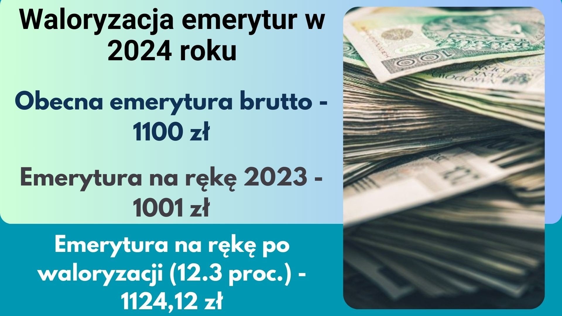 Waloryzacja emerytur 2024 - nowa tabela wyliczeń netto. Takie będą  prognozowane świadczenia | Gazeta Pomorska