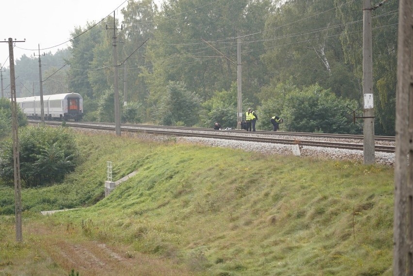 Wypadek na torach we Włocławku