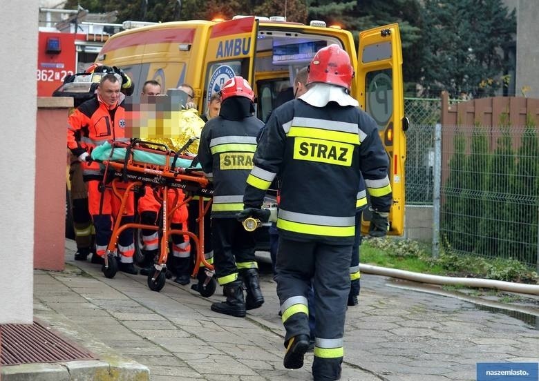 Tragiczny pożar we Włocławku. Nie żyje 68-latek