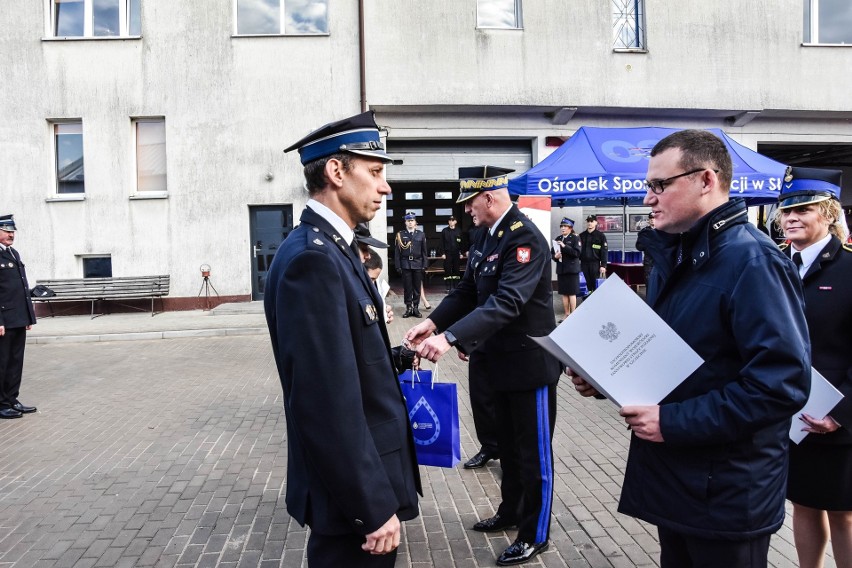 W Sławnie przekazano promesy dla Młodzieżowych Drużyn Pożarniczych [ZDJĘCIA]