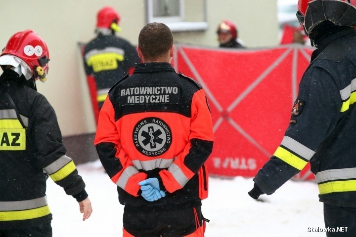 Tragedia rozegrała się po godzinie 11 przy ulicy Staszica w...