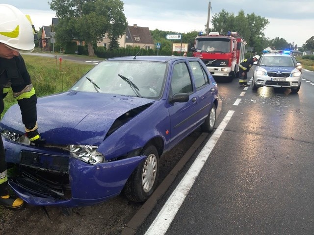 W Suchorzu (gmina Trzebielino) na drodze krajowej nr 21 doszło do zderzenia dwóch samochodów. Nic nikomu się nie stało. Na miejscu była policja oraz zastęp z OSP w Trzebielinie. 